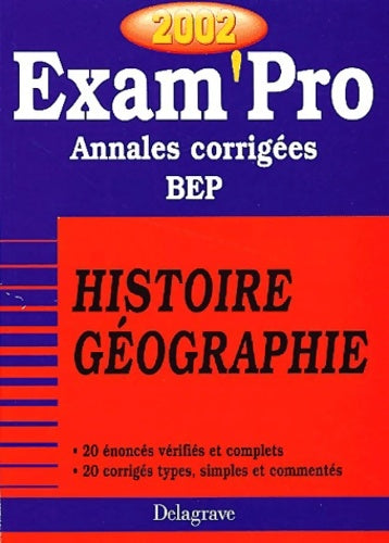 Livrenpoche : Exam'pro - Jean Menand - Livre