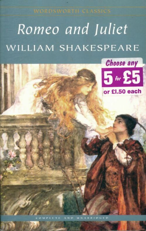 Livrenpoche : Romeo and Juliet - William Shakespeare - Livre