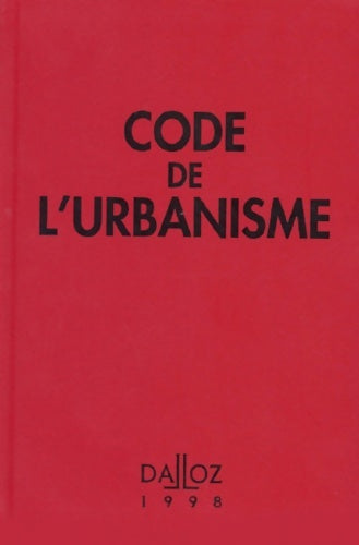 Livrenpoche : Code de l'urbanisme - Collectif - Livre