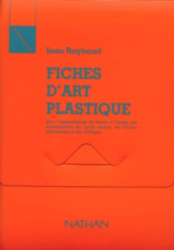 Livrenpoche : Fiches d'art plastique niveau 2 - Raybaud - Livre