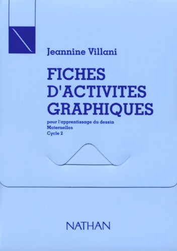 Livrenpoche : Fiches d'activités graphiques maternelle et CP - Villani - Livre