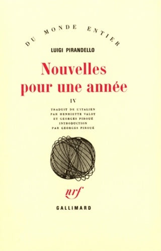 Livrenpoche : Nouvelles pour une année Tome IV - Luigi Pirandello - Livre