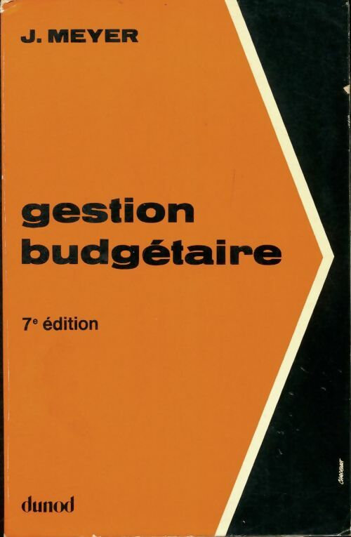 Livrenpoche : Gestion budgétaire - Jean Meyer - Livre