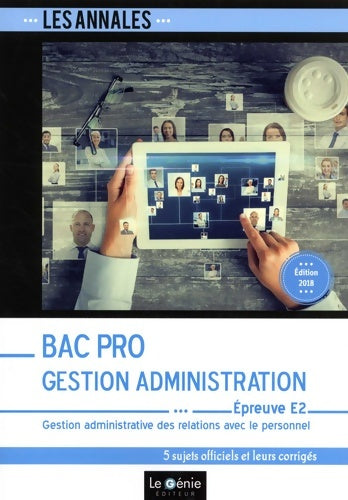 Livrenpoche : Bac pro gestion-administration - épreuve e2 : Gestion administrative des relations avec le personnel - Karine Allart-bouriche - Livre