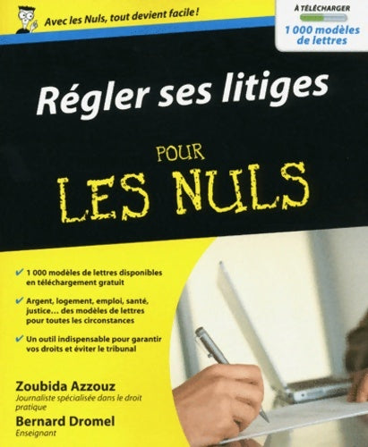 Livrenpoche : Regler ses litiges pln - Zoubida Azzouz - Livre