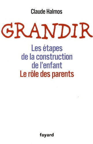 Livrenpoche : Grandir : Les étapes de la construction de l'enfant. Le rôle des parents - Claude Halmos - Livre