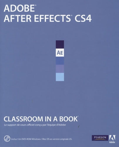 Livrenpoche : After effects cs4 - Adobe Press - Livre