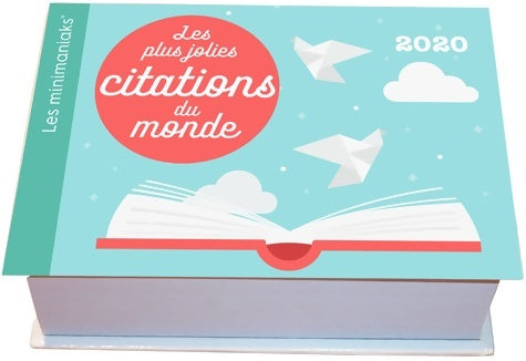 Livrenpoche : Minimaniak les plus jolies citations du monde 2020 - Anonyme - Livre