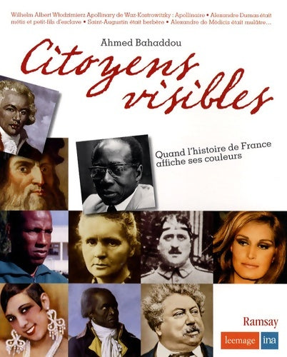 Livrenpoche : Citoyens visibles : Quand l'histoire de France affiche ses couleurs - Ahmed Bahaddou - Livre