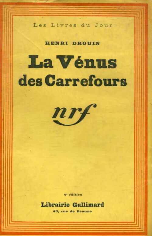 Livrenpoche : La vénus des carrefours - Collectif - Livre