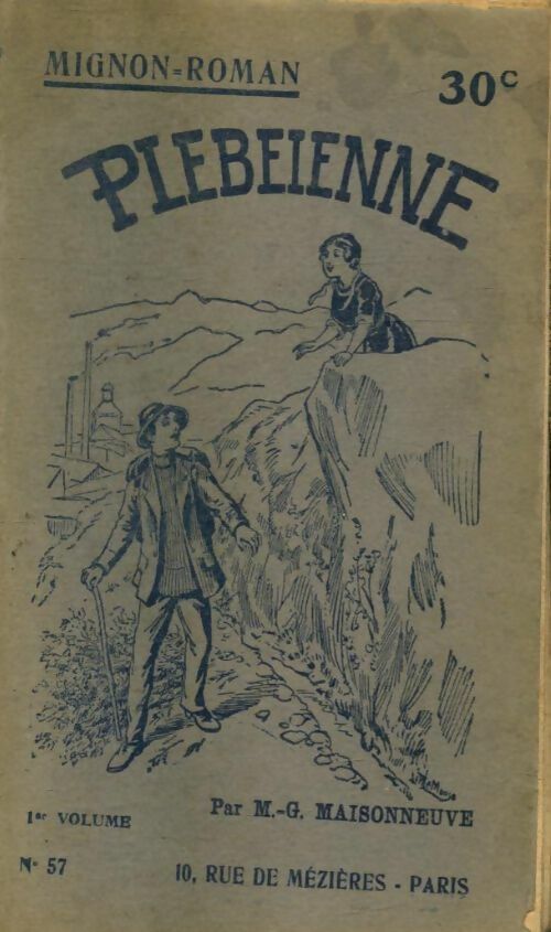 Livrenpoche : Plebeienne Tome I - M.G Maisonneuve - Livre