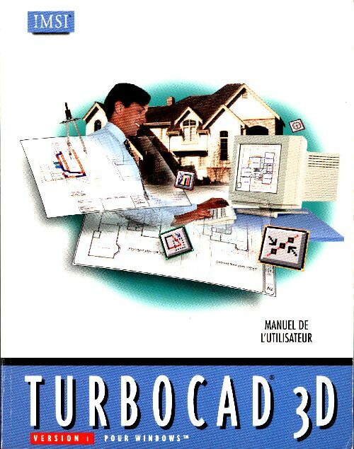 Livrenpoche : Turbocad 3D pour Windows. Manuel de l'utilisateur - Collectif - Livre