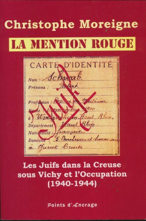 Livrenpoche : La mention rouge - Christophe Moreigne - Livre