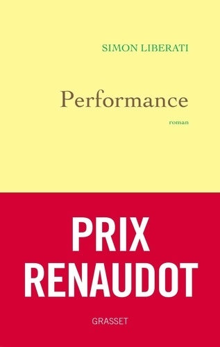 Livrenpoche : Performance - Simon Liberati - Livre