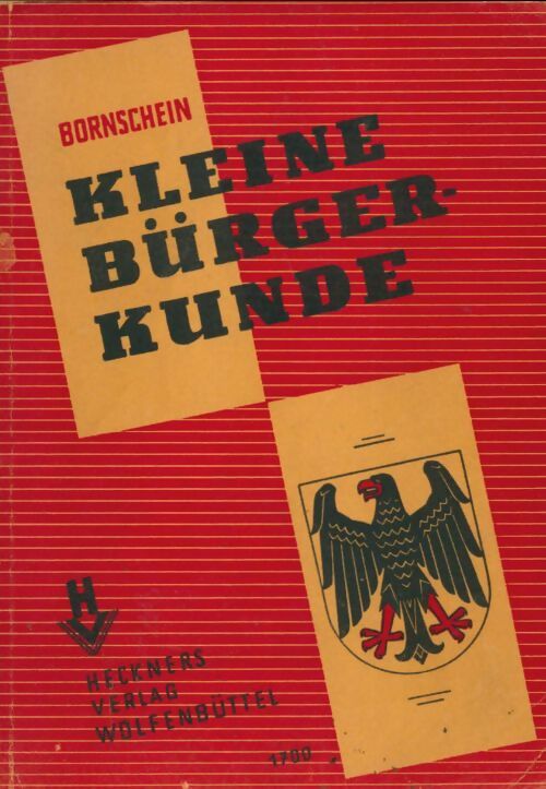 Livrenpoche : Kleine bürgerkunde - W Bornschein - Livre