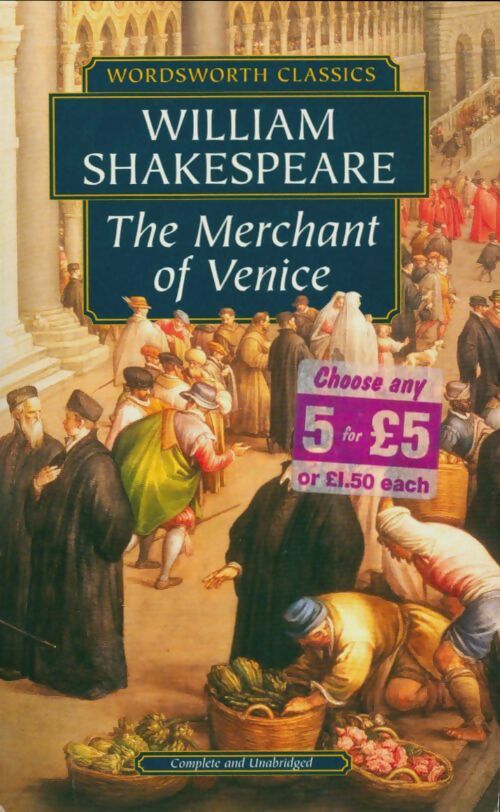 Livrenpoche : The merchant of Venice - William Shakespeare - Livre