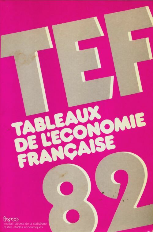 Livrenpoche : Tableaux de l'économie française 1982 - Collectif - Livre