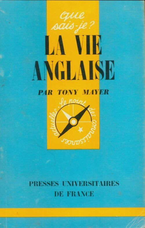 Livrenpoche : La vie anglaise - Tony Mayer - Livre