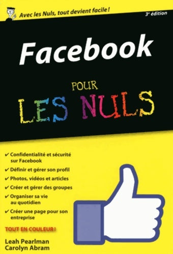 Livrenpoche : Facebook pour les nuls version poche nouvelle édition - Carolyn Abram - Livre