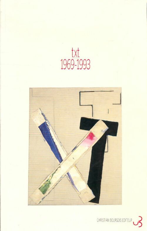 Livrenpoche : Txt 1969-1993 - Prigent Christian - Livre