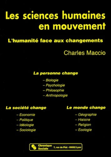 Livrenpoche : Sciences humaines en mouvement (les) - Charles Maccio - Livre