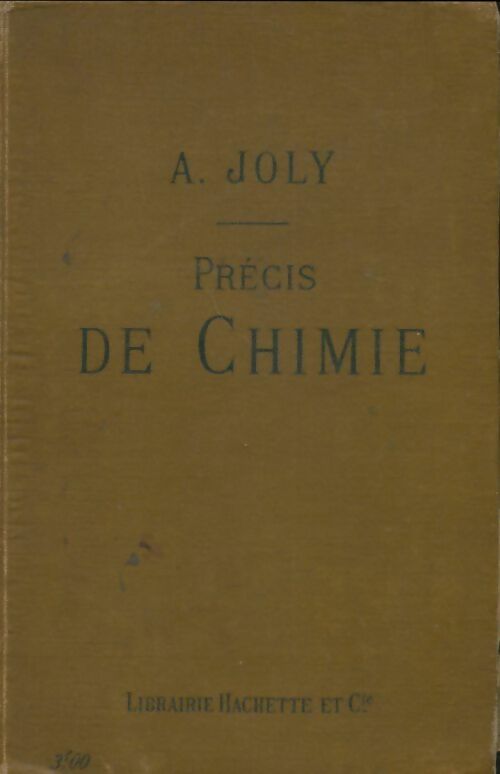 Livrenpoche : Précis de chimie - A. Joly - Livre