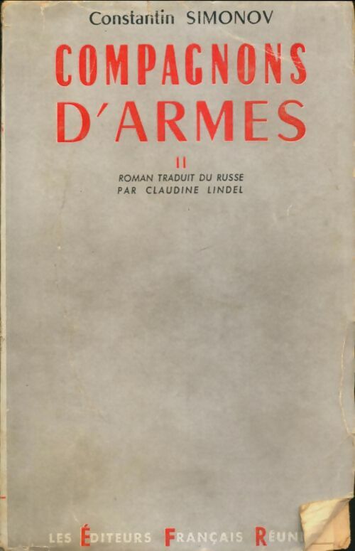 Livrenpoche : Compagnons d'armes Tome II - Constantin Simonov - Livre