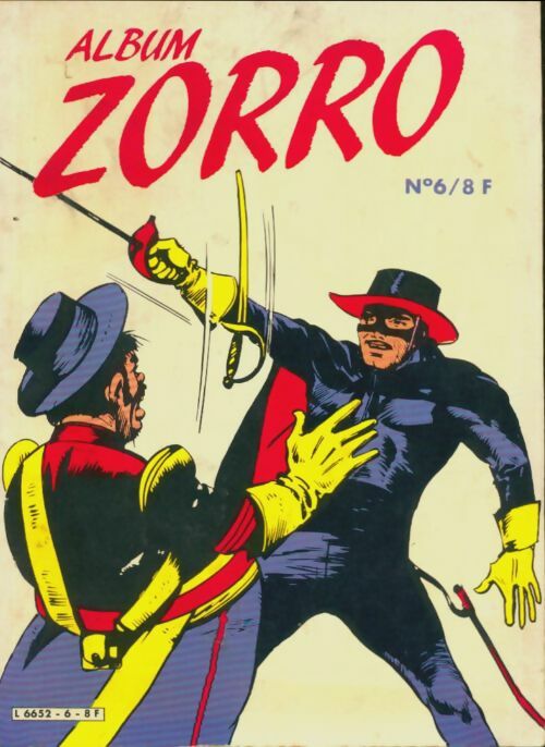 Livrenpoche : Album Zorro n°6 - Collectif - Livre