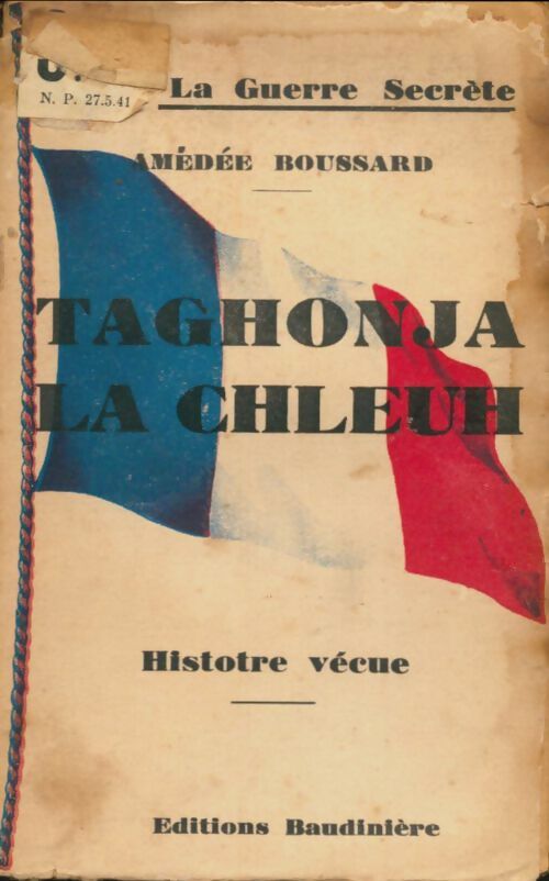 Livrenpoche : Taghonja la chileuh - Amédée Boussard - Livre