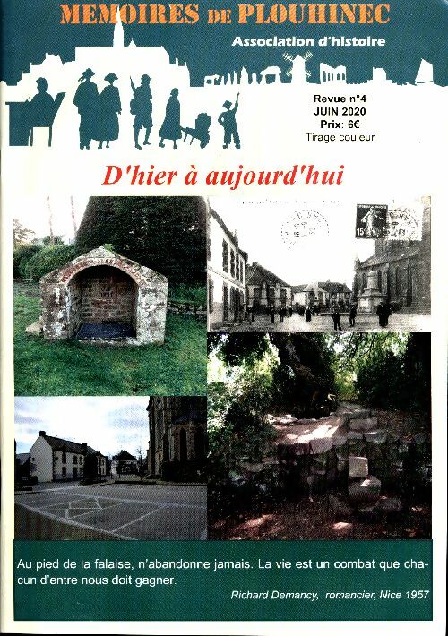 Livrenpoche : Mémoires de Plouhinec n°4 - Collectif - Livre