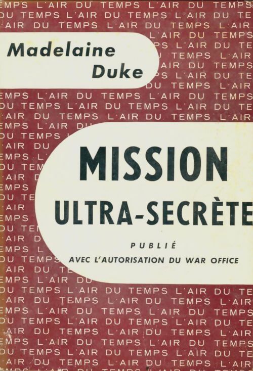 Livrenpoche : Mission ultra-secrete - Madelaine Duke - Livre