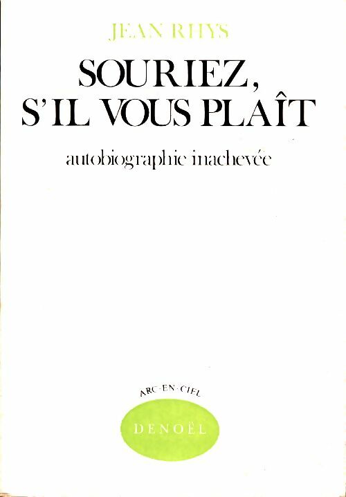 Livrenpoche : Souriez, s'il vous plait - Jean Rhys - Livre