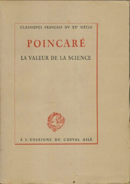 Livrenpoche : La valeur de la science - Henri Poincaré - Livre