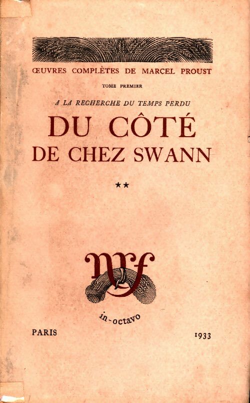 Livrenpoche : A la recherche du temps perdu Tome II : Du côté de chez Swann Tome II - Marcel Proust - Livre