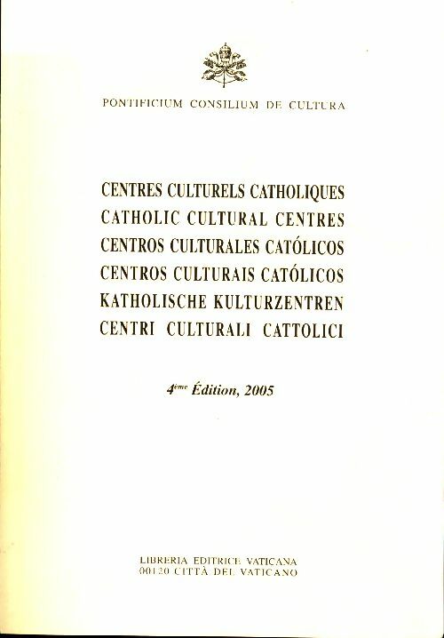 Livrenpoche : Centres culturels catholiques 2005 - Collectif - Livre