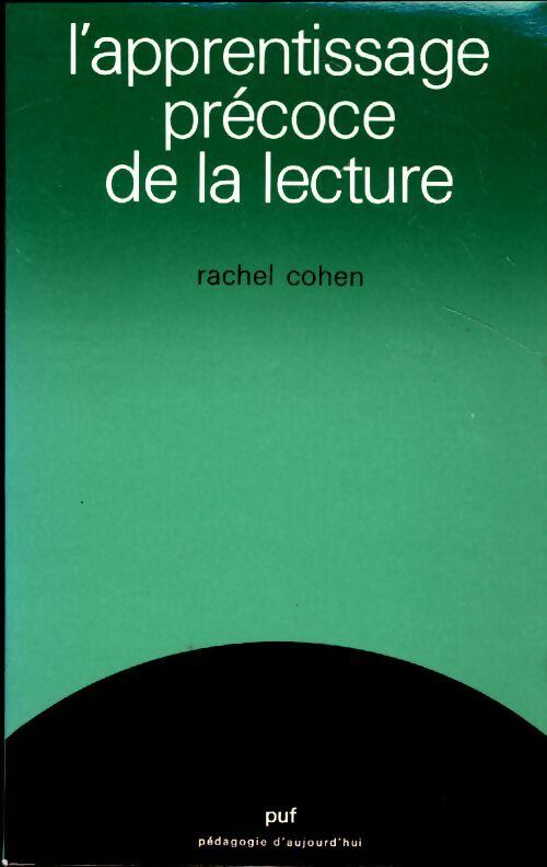 Livrenpoche : L'apprentissage précoce de la lecture - Rachel Cohen - Livre