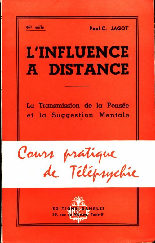 Livrenpoche : L'influence à distance - Paul-Clément Jagot - Livre