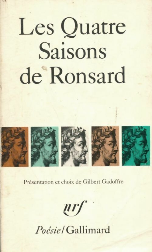 Livrenpoche : Les quatre saisons - Pierre De Ronsard - Livre