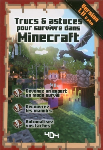 Livrenpoche : Trucs et astuces pour survivre dans Minecraft - Stéphane Pilet - Livre