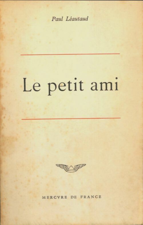 Livrenpoche : Le petit ami - Paul Léautaud - Livre