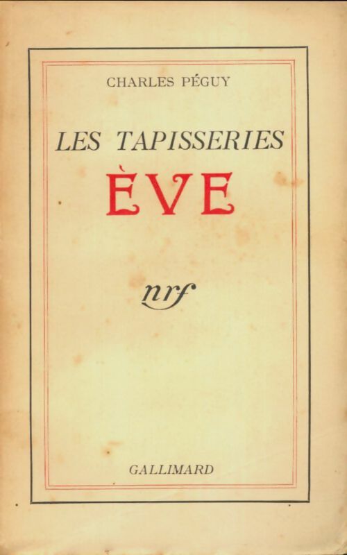 Livrenpoche : Les tapisseries. Eve - Charles Péguy - Livre