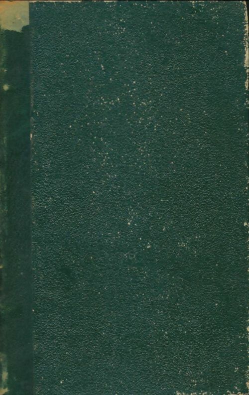 Livrenpoche : Cours de littérature dramatique Tome III - Saint-Marc Girardin - Livre