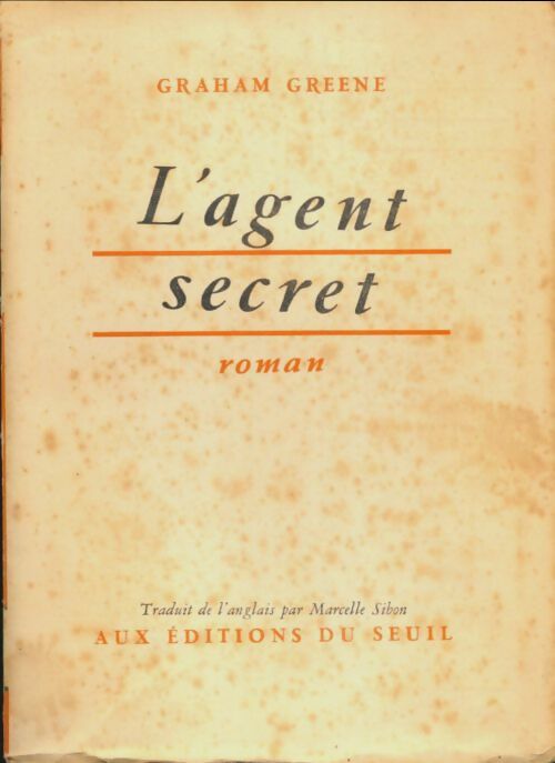 Livrenpoche : L'agent secret - Graham Greene - Livre
