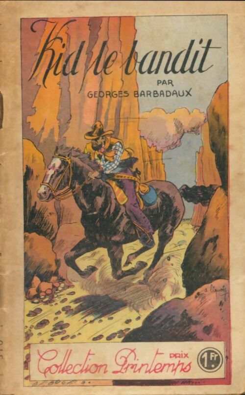 Livrenpoche : Kid le bandit - Georges Barbadaux - Livre