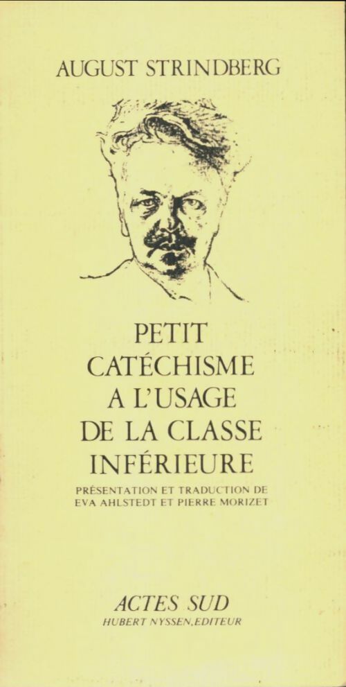 Livrenpoche : Petit catéchisme à l'usage de la classe inférieure - August Strindberg - Livre