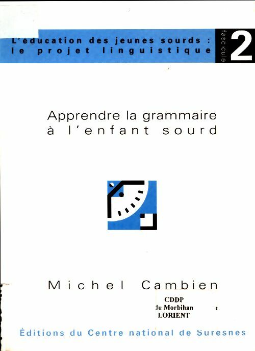 Livrenpoche : Apprendre la grammaire à l'enfant - Michel Cambien - Livre