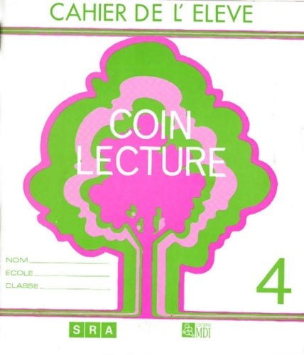 Livrenpoche : Coin lecture n°4. Cahier élève - Collectif - Livre