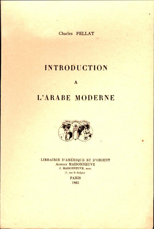 Livrenpoche : Introduction à l'arabe moderne - Charles Pellat - Livre