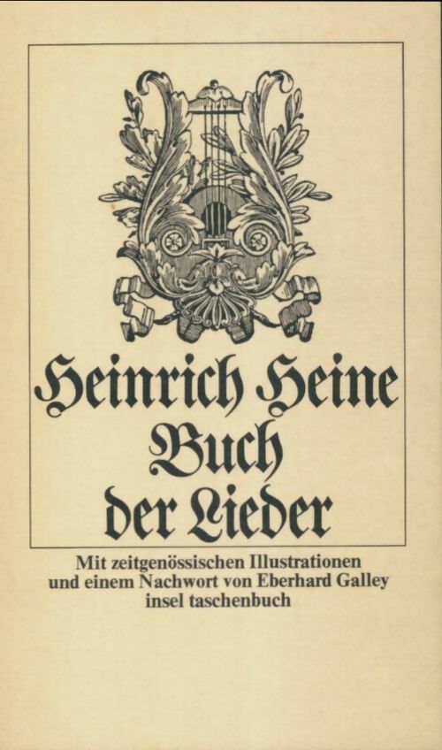 Livrenpoche : Buch der Lieder - Heinrich Heine - Livre