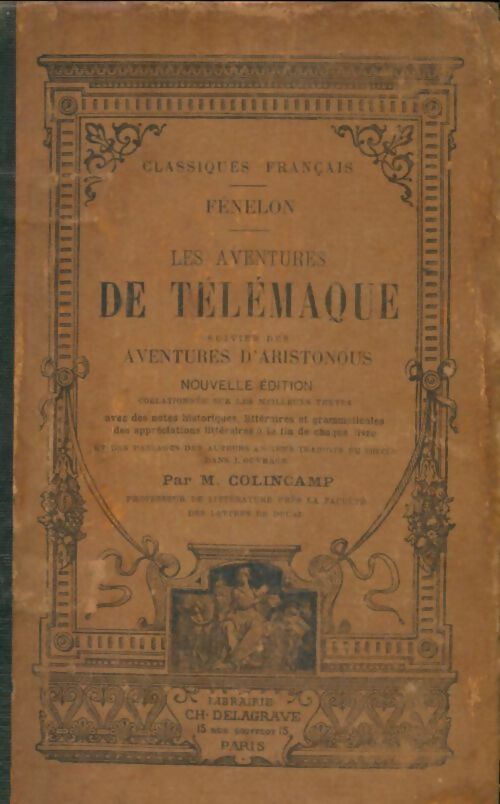 Livrenpoche : Les aventures de Télémaque - Fénelon - Livre